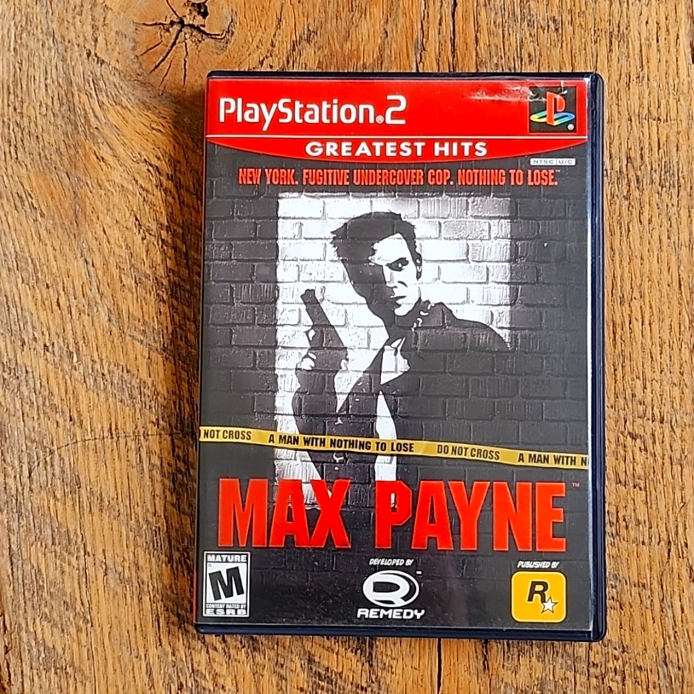 Max Payne PS2 video game